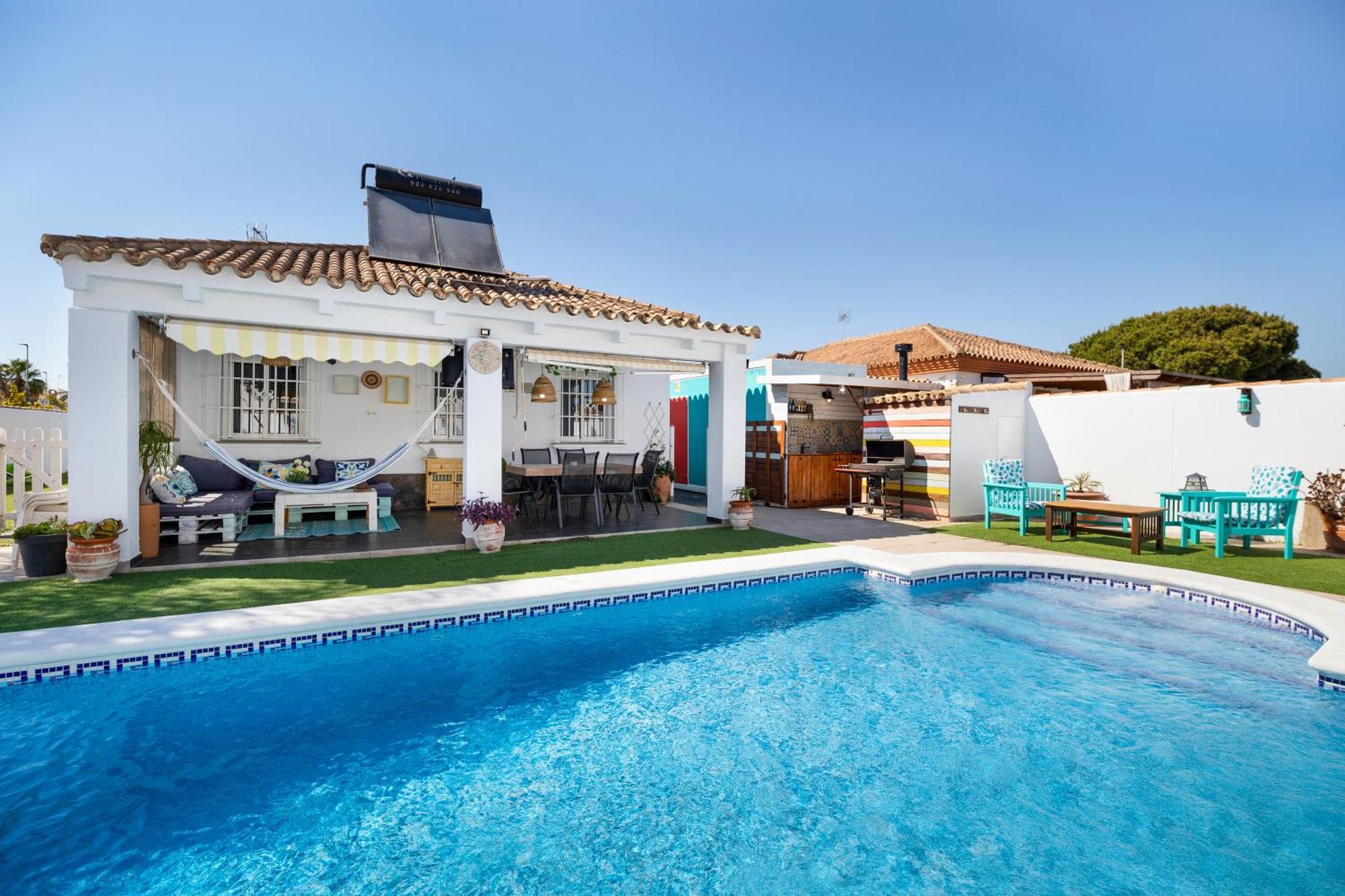 Casa Las Golondrinas-Solo Familias Chiclana de la Frontera Exterior foto